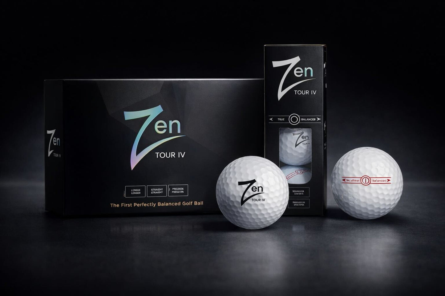 ZEN TOUR IV – The Perfectly Balanced Golf Ball