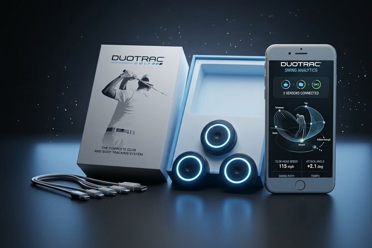 DUOTRAC™ – The First Complete Club & Body Tracking System – Coach Labs