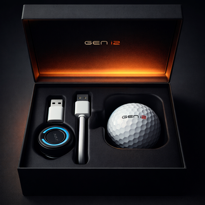 GEN i2 Full Swing Indoor Golf Simulator System (Smart Ball + Net + Hitting Mat + App)