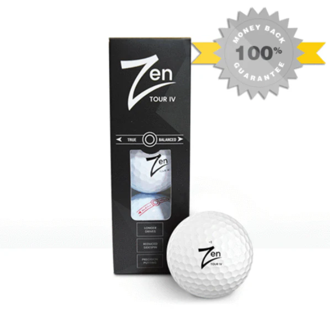 ZEN TOUR IV – The Perfectly Balanced Golf Ball