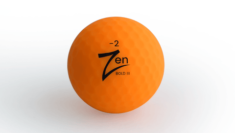 Best Multi-colored Zen Pro Tour Golf Ball with 3 Pieces Layers 